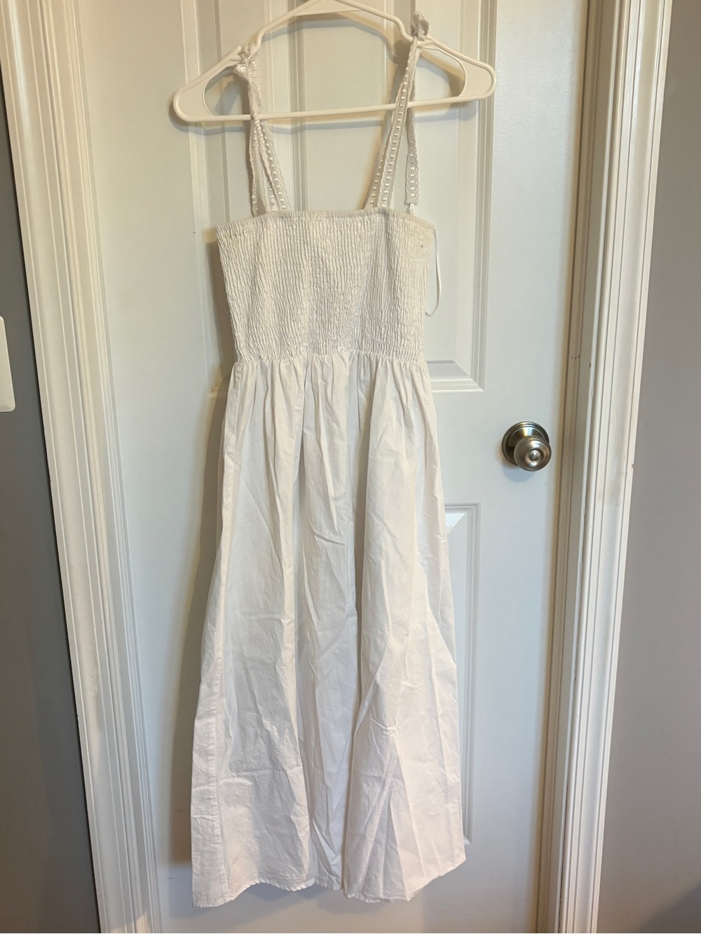 Urban outfitter white midi dress